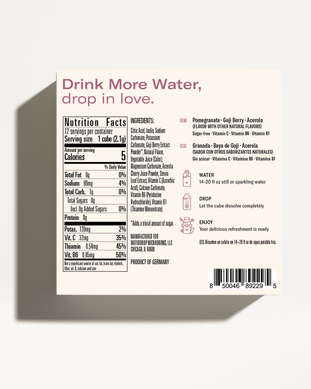 LOVE 12-Pack Microdrink: Order Now | waterdrop®
